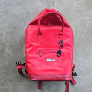 Hunter Red Backpack Cooler